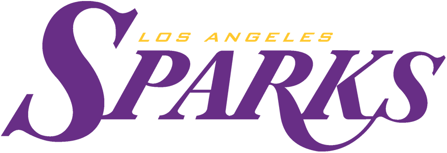 Los Angeles Sparks 1997-Pres Wordmark Logo vinyl decal